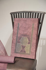 Elite Weave Pink Tussar Silk Unstitched Suit Set